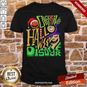 Perfect Obsessive Halloween Disorder Ghost Pumpkin Bat Santa Claus Ugly Christmas Sweater Shirt