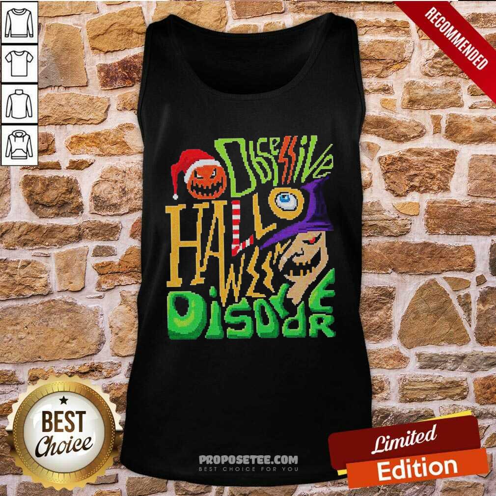 Perfect Obsessive Halloween Disorder Ghost Pumpkin Bat Santa Claus Ugly Christmas Sweater Shirt - Image 3