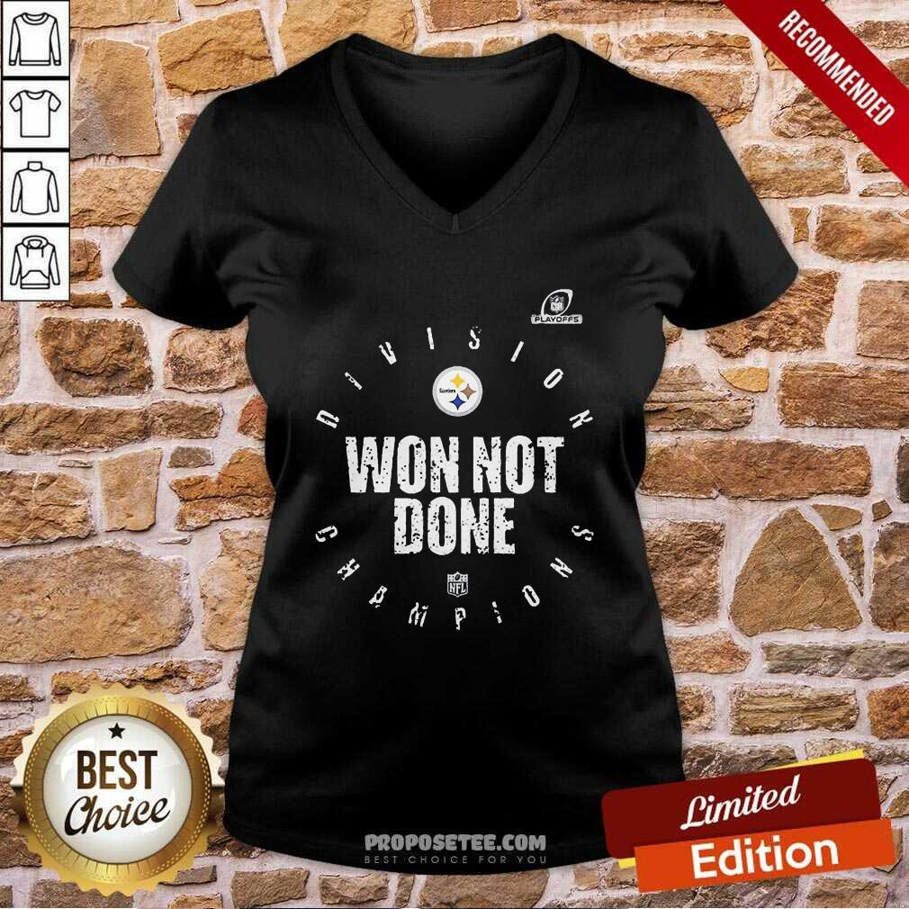 Perfect Pittsburgh Steelers Won Not Done Shirt - Image 3
