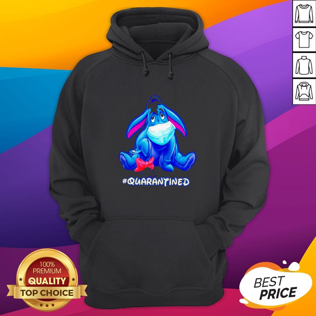 Perfect Quarantined Eeyore Face Mask Shirt - Image 3