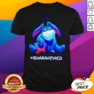 Perfect Quarantined Eeyore Face Mask Shirt