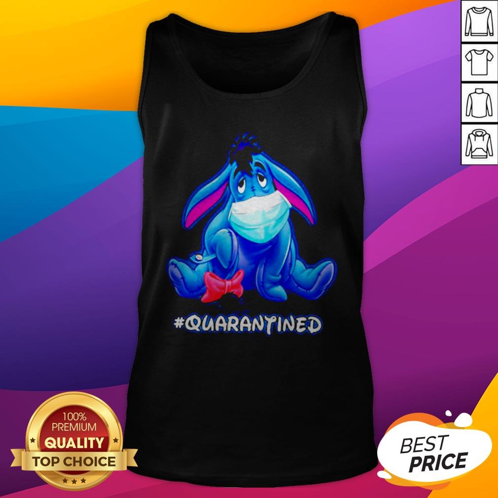 Perfect Quarantined Eeyore Face Mask Shirt - Image 5