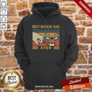 Alternative view of Perfect Reindeer Best Buckin’ Dad Ever Vintage Shirt
