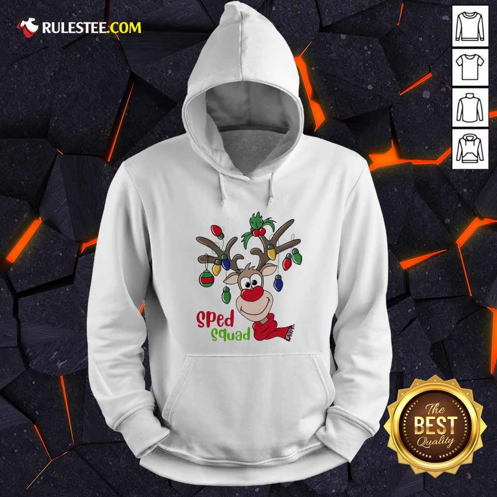 Perfect Reindeer Sped Squad Christmas Shirt - Image 2