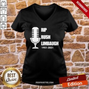 Alternative view of Perfect Rip Rush Limbaugh 1951 2021 Thanks Shirt