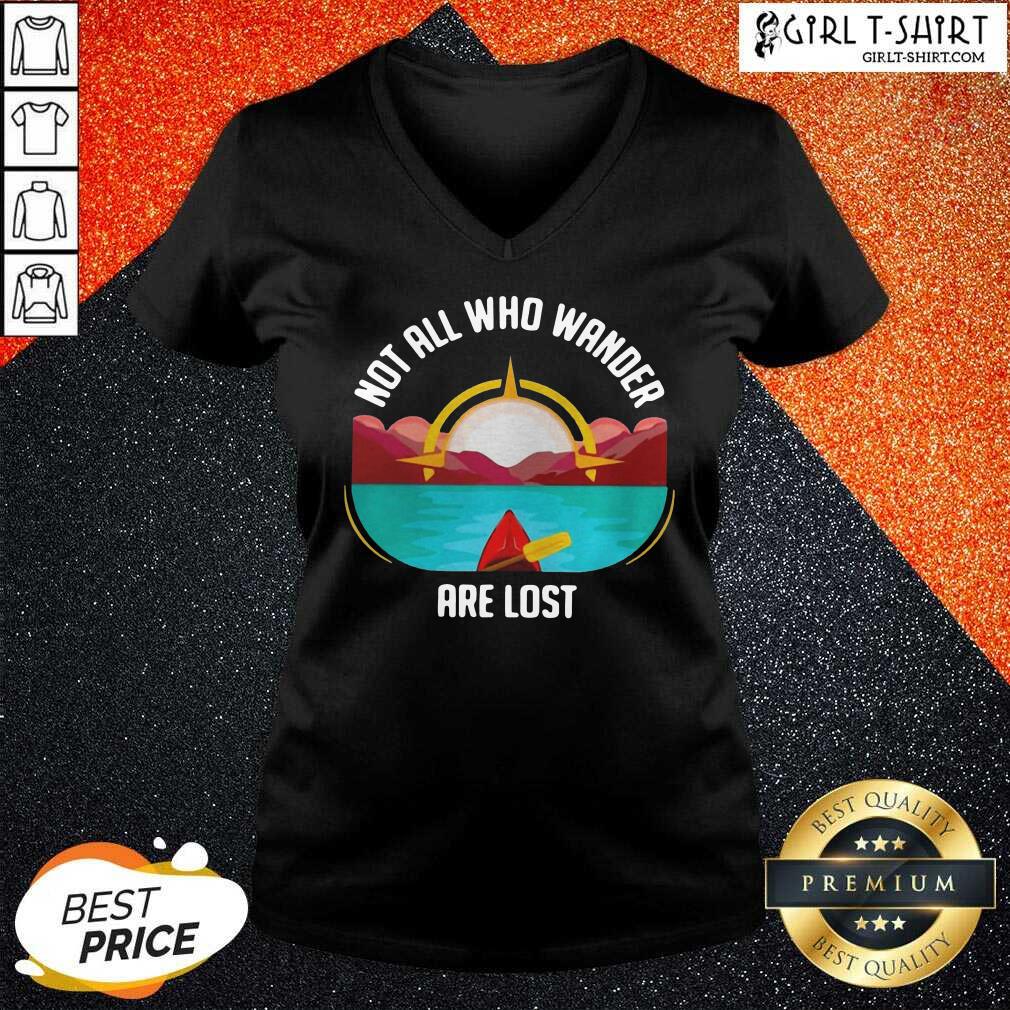 Perfect Rowing Not All Who Wander Are Lost Shirt - Image 2