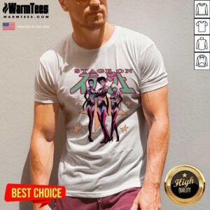 Alternative view of Perfect Sailor Stars From Sailor Moon Stage On Shirt