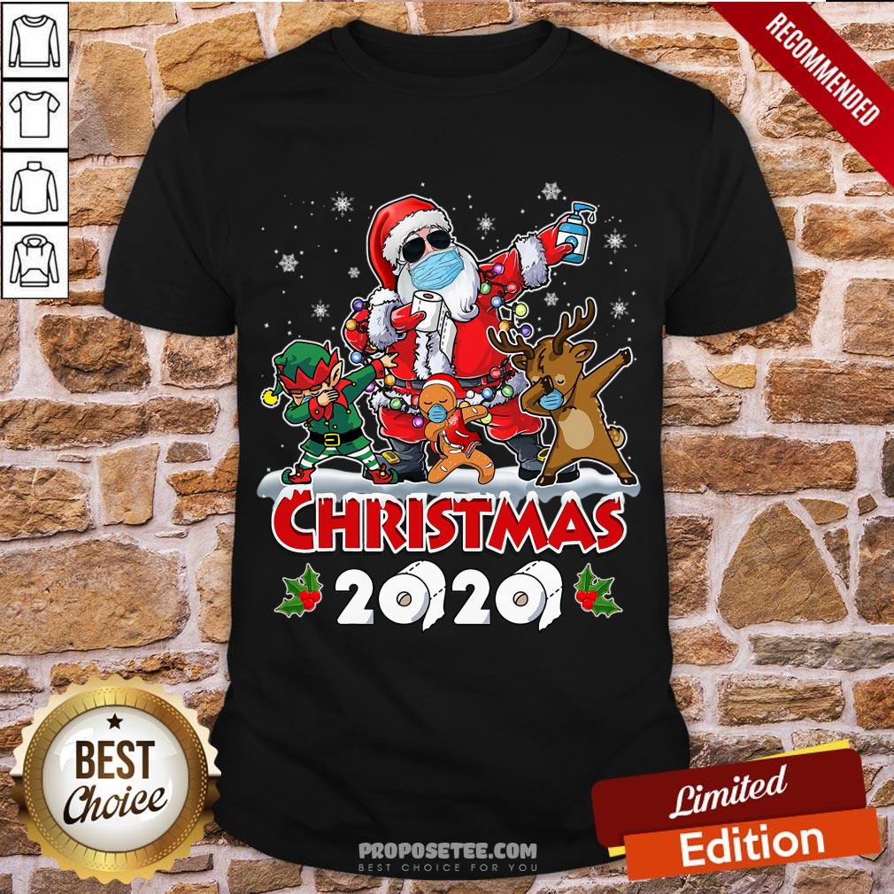 Perfect Santa And Friends Wearing Mask - New Christmas 2020 Shirt