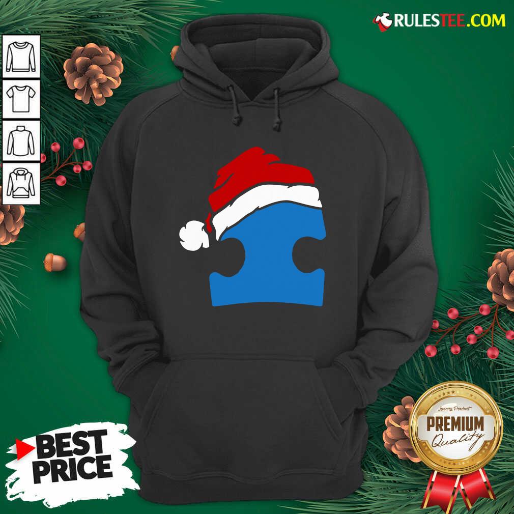 Perfect Santa Autism Christmas Shirt - Image 3