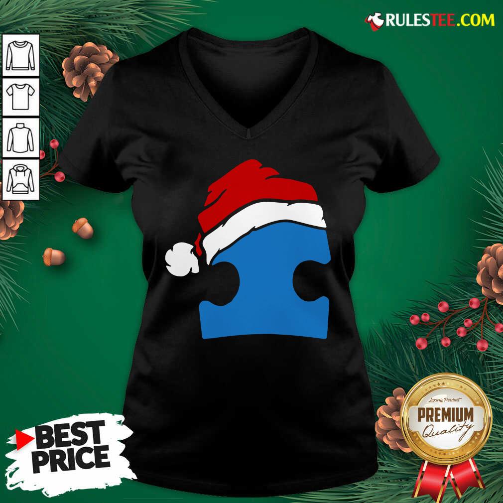 Perfect Santa Autism Christmas Shirt - Image 4