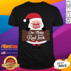 Perfect Santa Claus Face Mask 2020 One Merry Registered Nurse Christmas Shirt