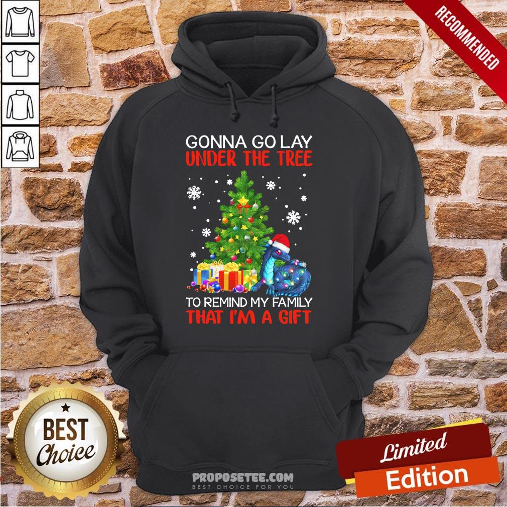 Perfect Santa Dragon Gonna Go Lay Under The Tree To Remind My Family That I'm A Gift Christmas Shirt - Image 5