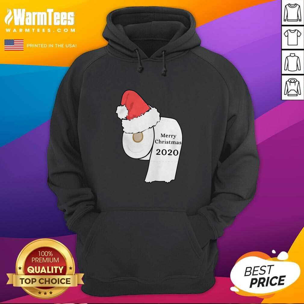 Perfect Santa Hat Toilet Paper Merry Christmas 2020 Shirt - Image 2