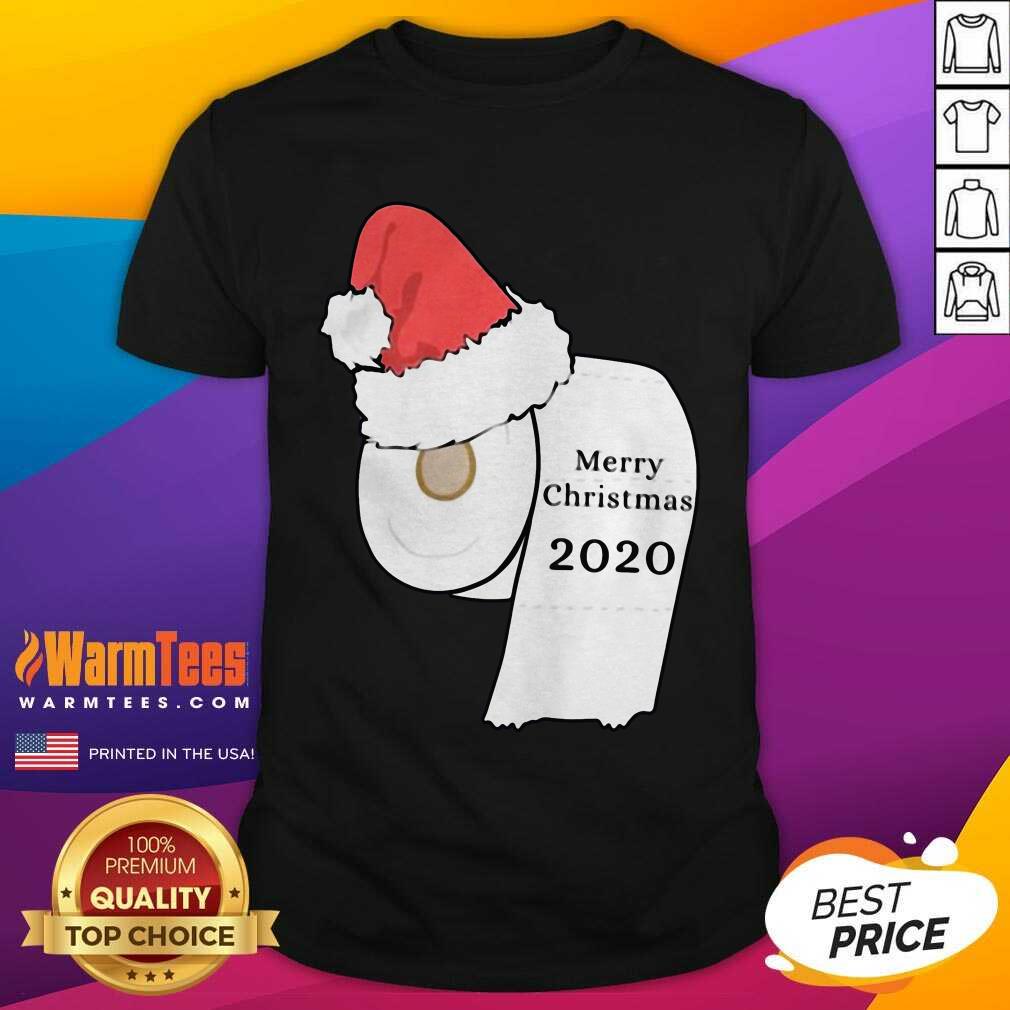 Perfect Santa Hat Toilet Paper Merry Christmas 2020 Shirt
