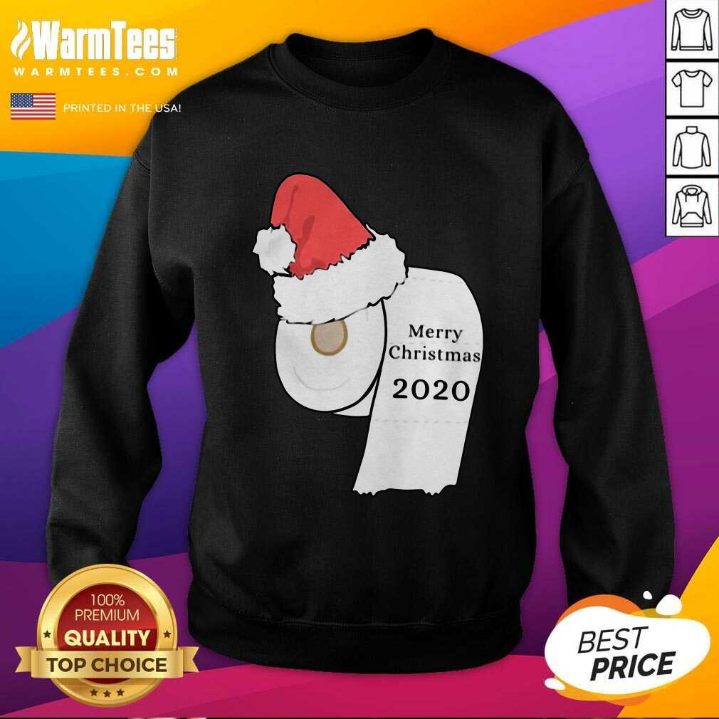 Perfect Santa Hat Toilet Paper Merry Christmas 2020 Shirt - Image 3