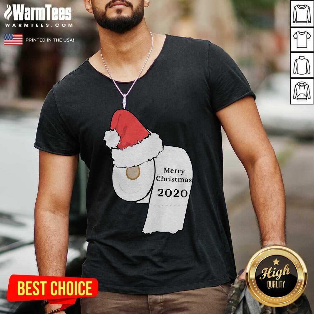 Perfect Santa Hat Toilet Paper Merry Christmas 2020 Shirt - Image 5