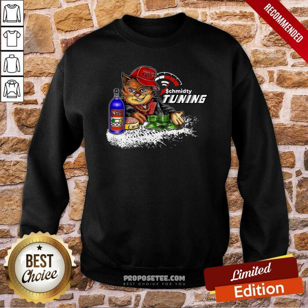 Perfect Schmidty Tuning Mad Cat Shirt - Image 5