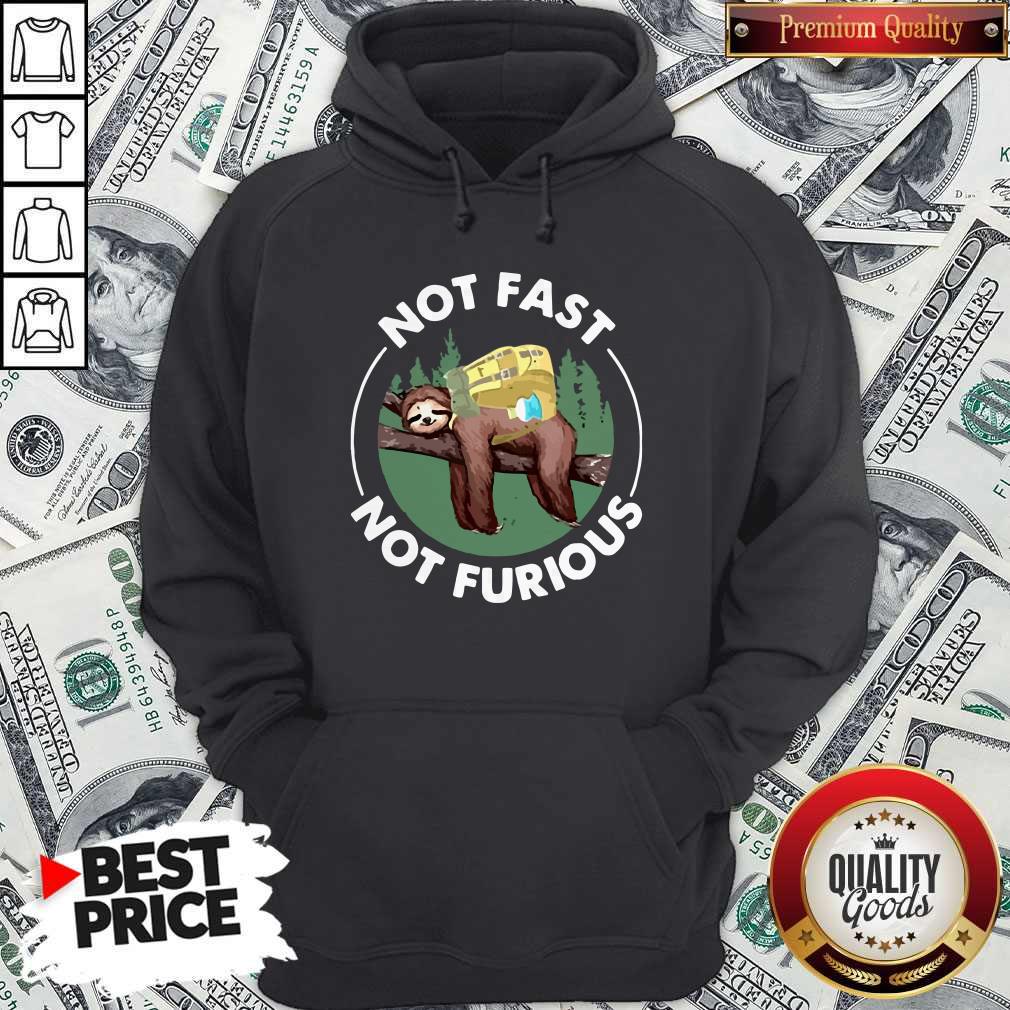 Perfect Sloth Camping Not Fast Not Furious Shirt - Image 3
