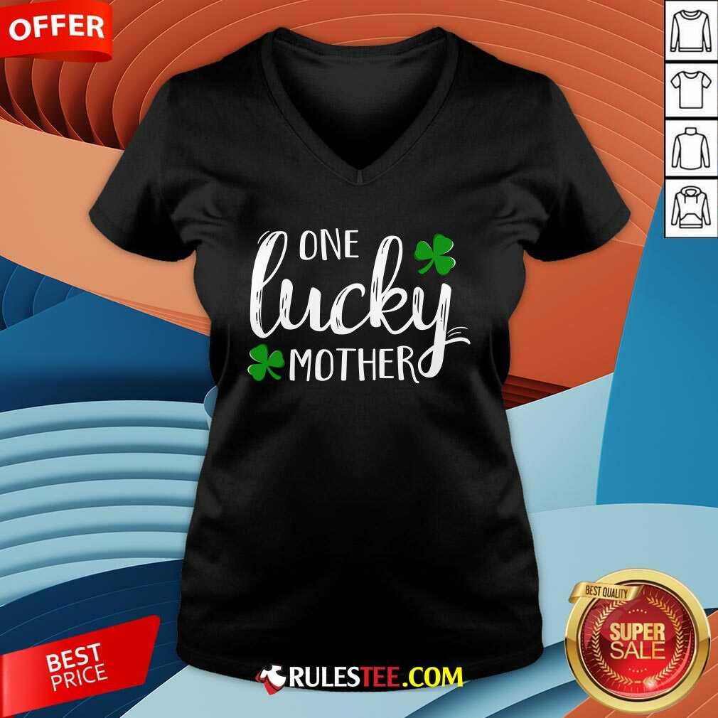Perfect St Patricks Day One Lucky Mother Shirt - Image 3