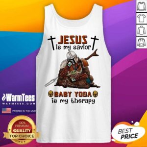 Alternative view of Perfect Star Wars Jesus Mandalorian 25 Shirt