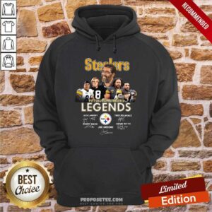 Alternative view of Perfect Steelers Pittsburgh Steelers Legends Signatures Shirt