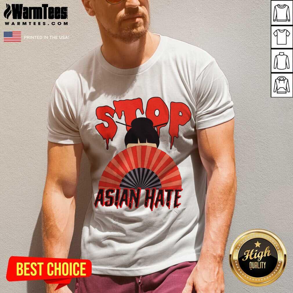 Perfect Stop Asian Hate Japanese girl Shirt - Image 5