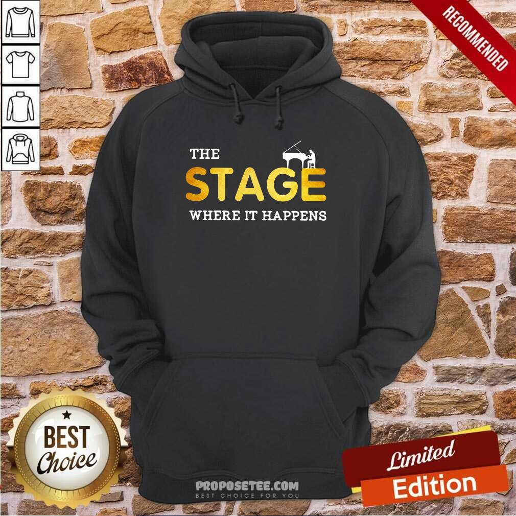 Perfect The Stage Where It Happens Piano Shirt - Image 5