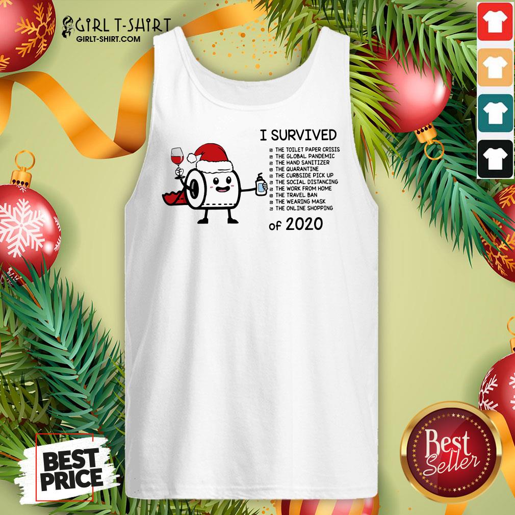Perfect Toilet Paper I Survived The Global Pandemic Of 2020 Christmas Shirt - Image 3
