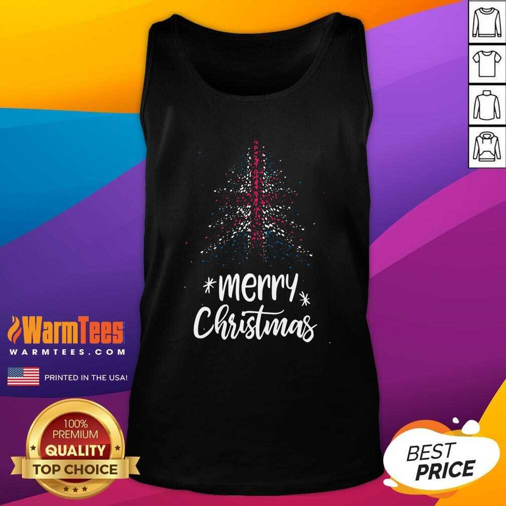 Perfect Tree England Flag Merry Christmas Shirt - Image 4