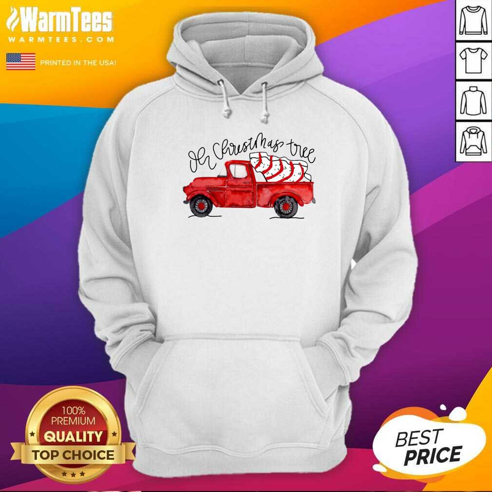 Perfect Truck Red Oh Christmas Tree Shirt - Image 2