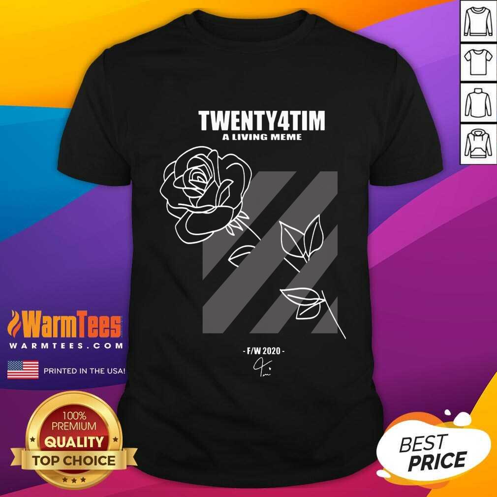 Perfect Twenty4tim Shop Merch Rose Shirt