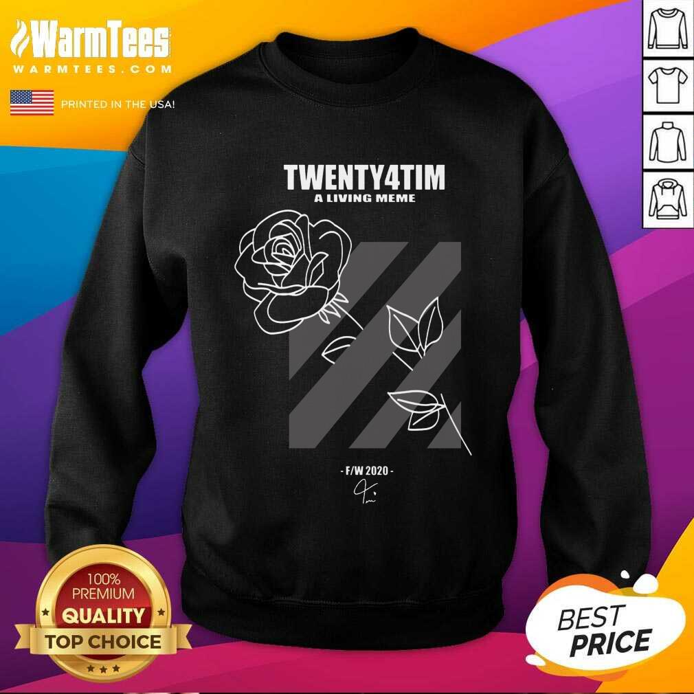 Perfect Twenty4tim Shop Merch Rose Shirt - Image 3