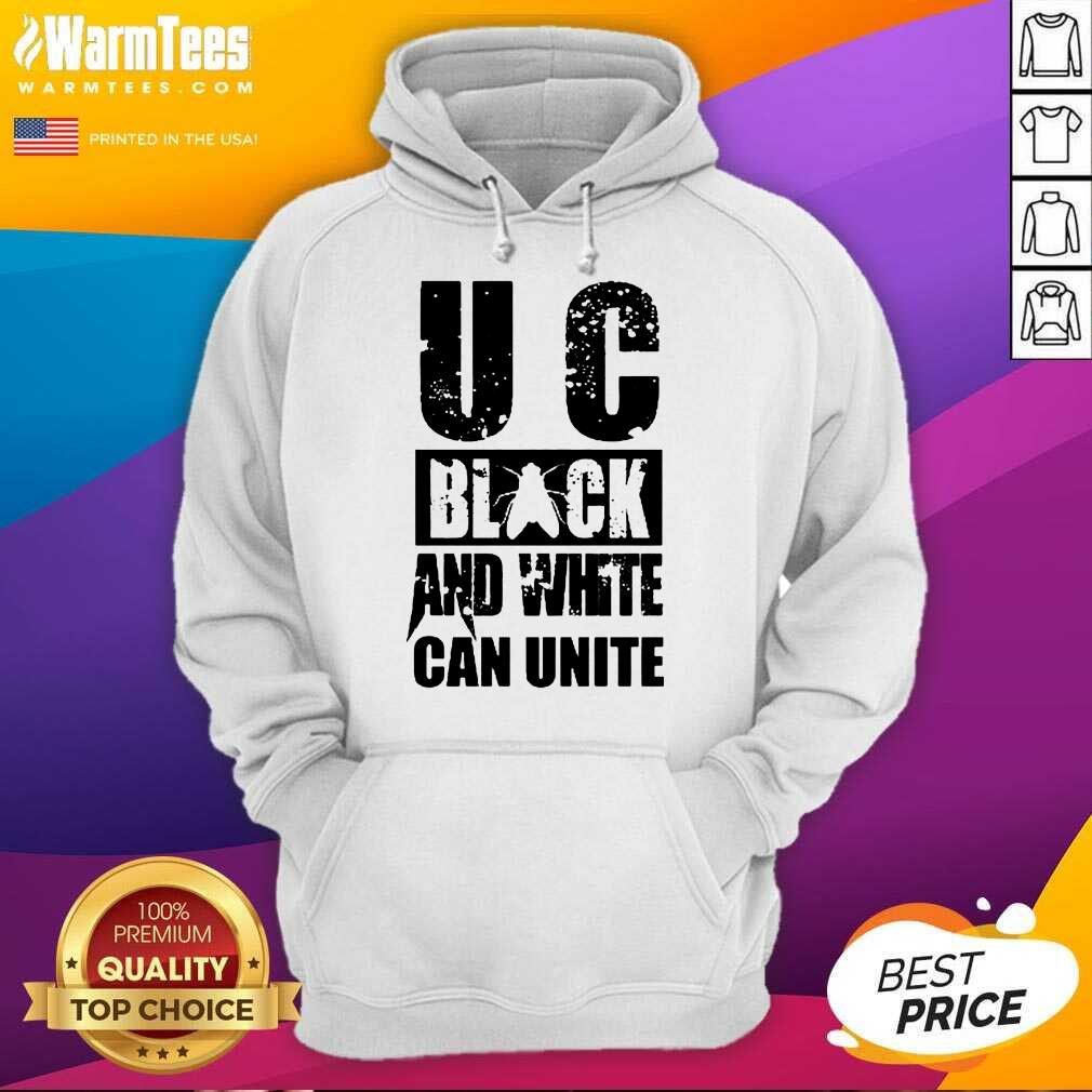 Perfect U C Black And White Can Unite Shirt - Image 2