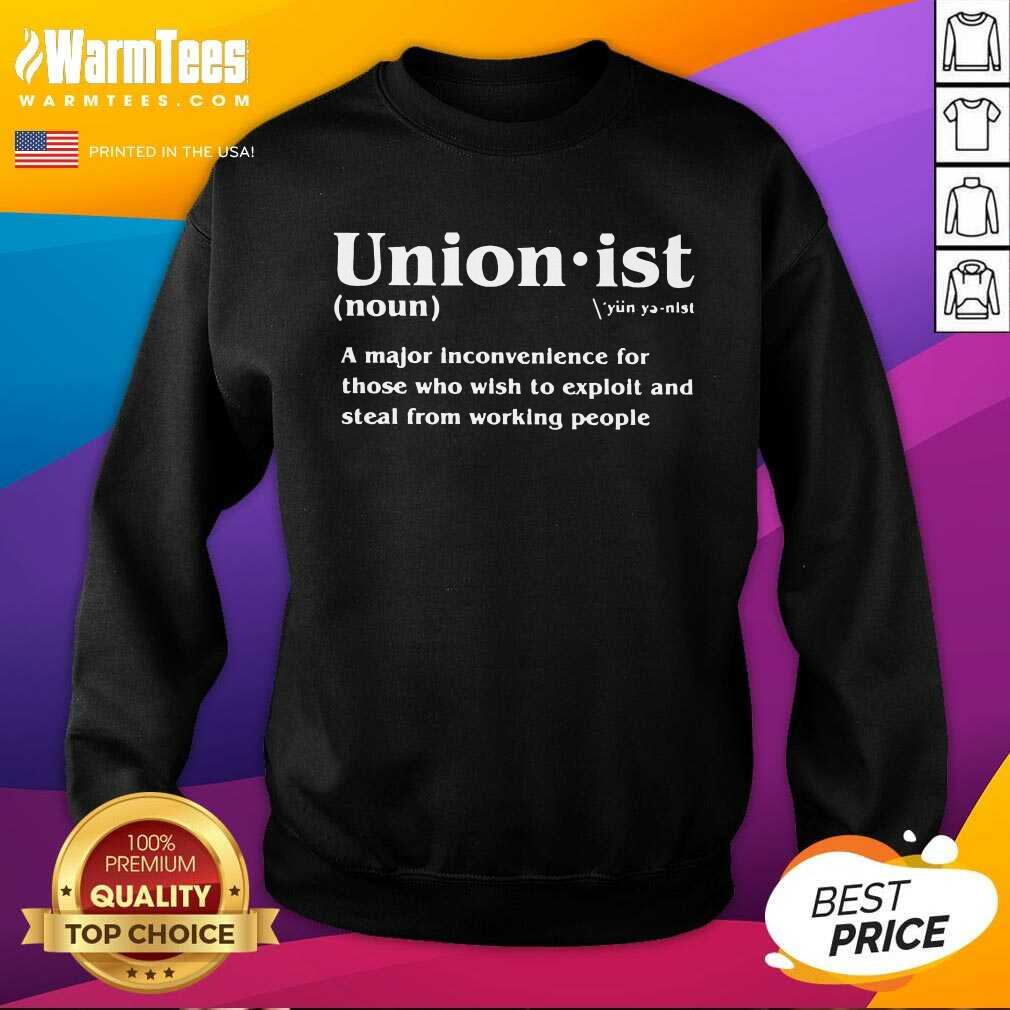 Perfect Unionist Definition 2021 Shirt - Image 3