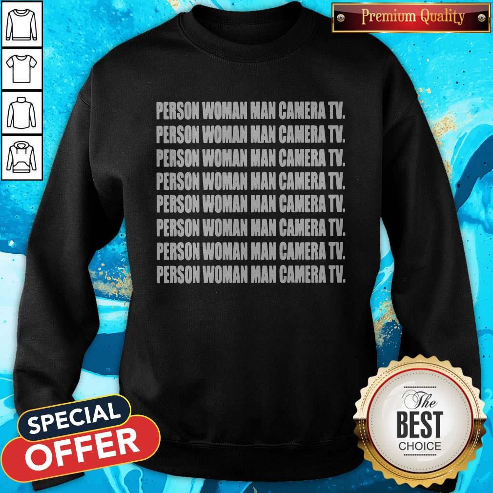 Perfect United States Person Woman Man Camera TV Shirt - Image 4