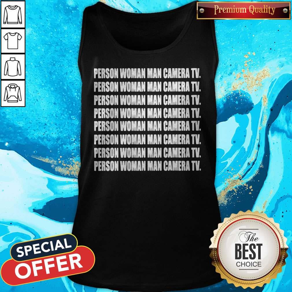 Perfect United States Person Woman Man Camera TV Shirt - Image 3