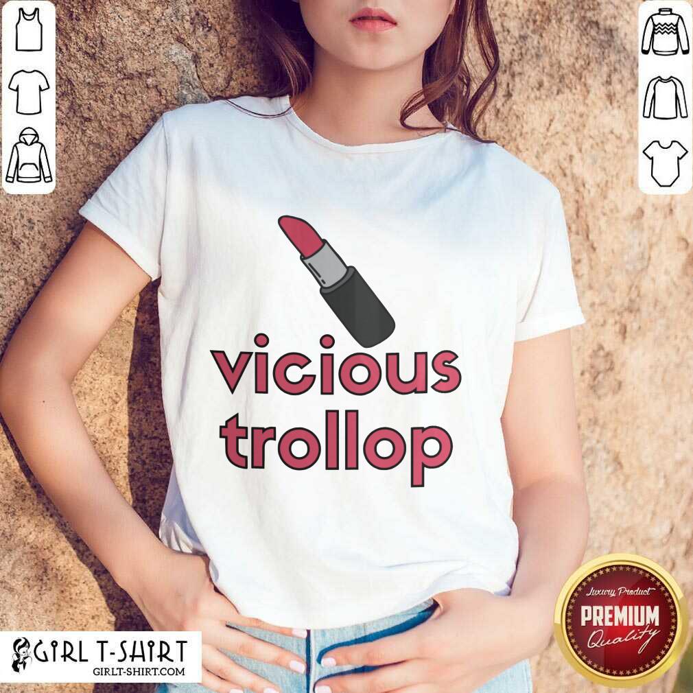 Perfect Vicious Trollop Lipstick Shirt