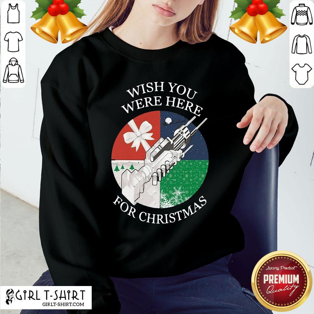 Perfect Wish You Were Here For Christmas Shirt - Image 5