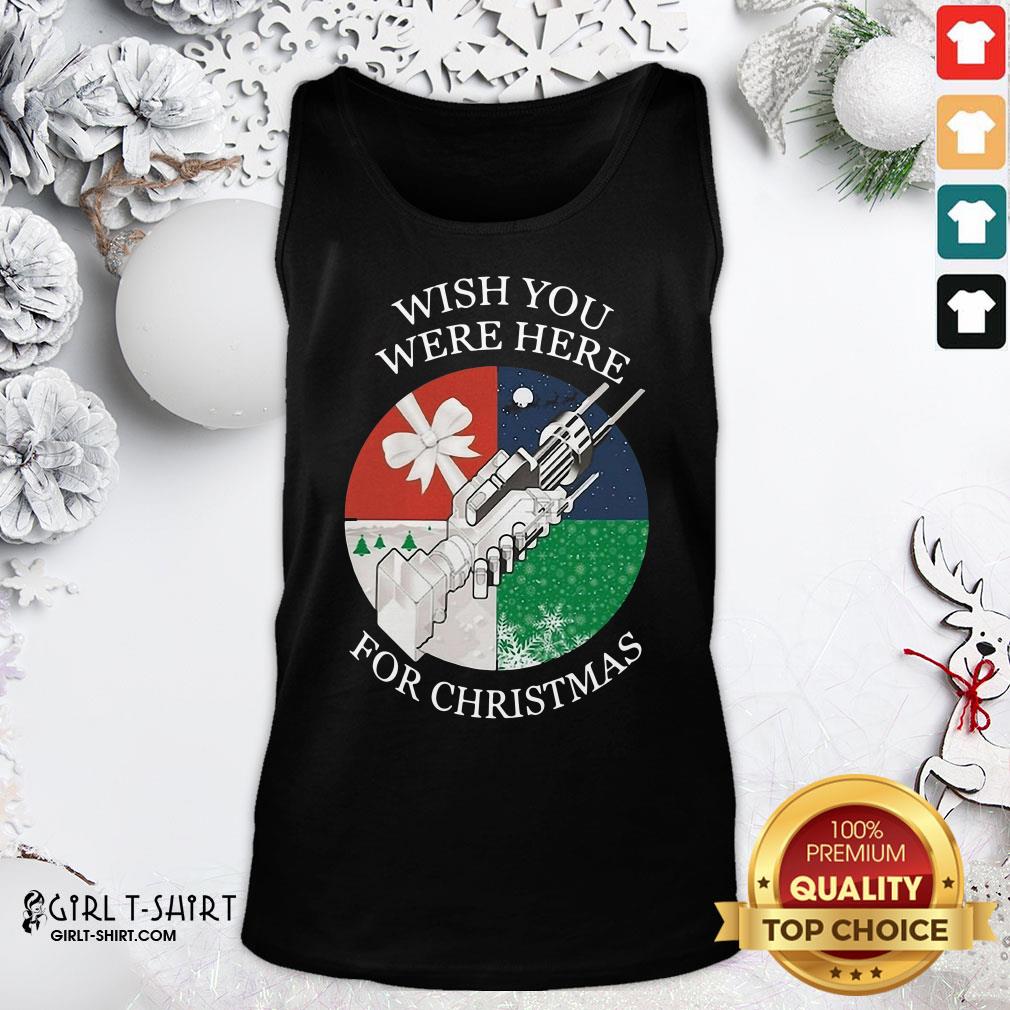 Perfect Wish You Were Here For Christmas Shirt - Image 4