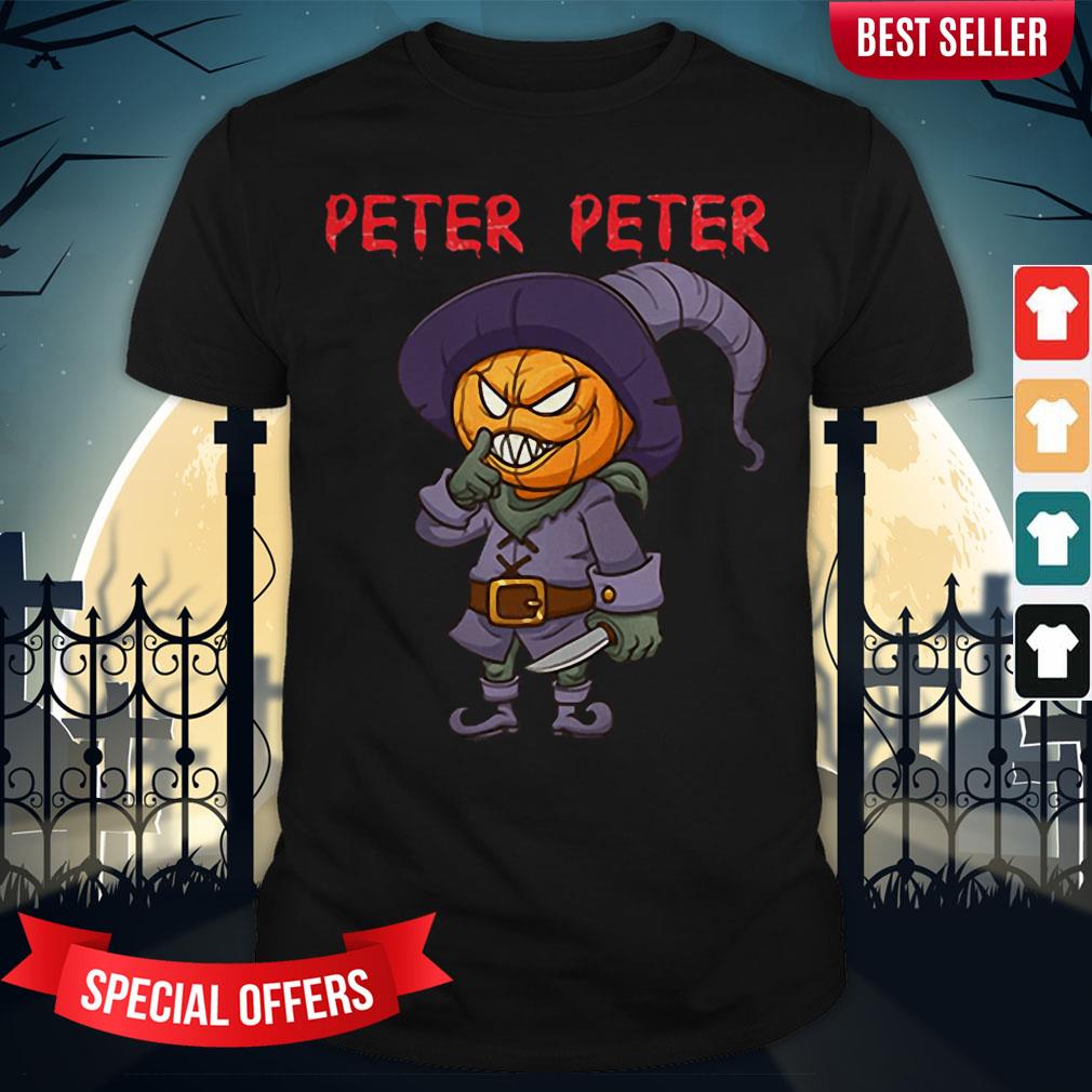 Peter Peter Halloween Killer Pumpkin Head Shirt