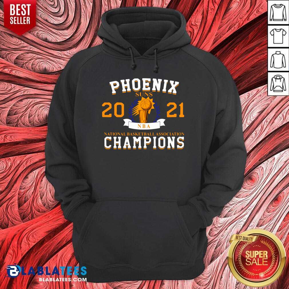 Phoenix Suns 2021 National Basketball Association Champions Shirt - Image 5