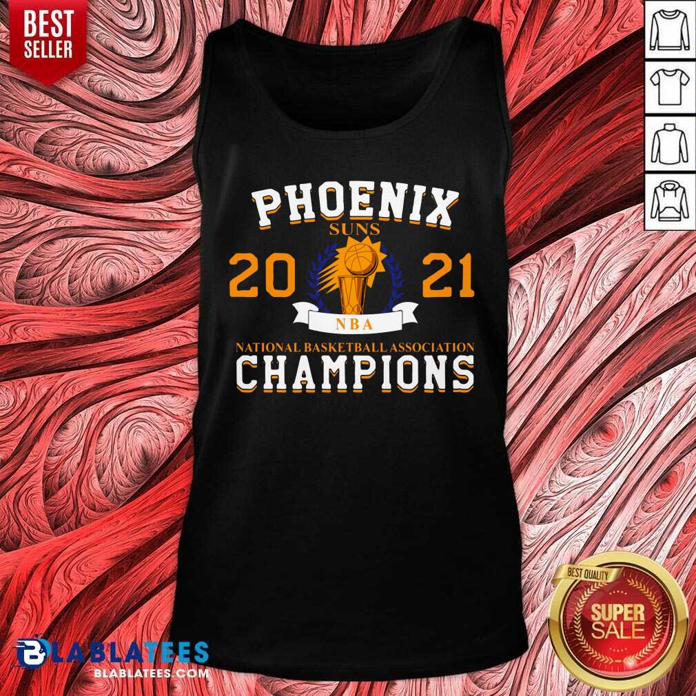 Phoenix Suns 2021 National Basketball Association Champions Shirt - Image 3