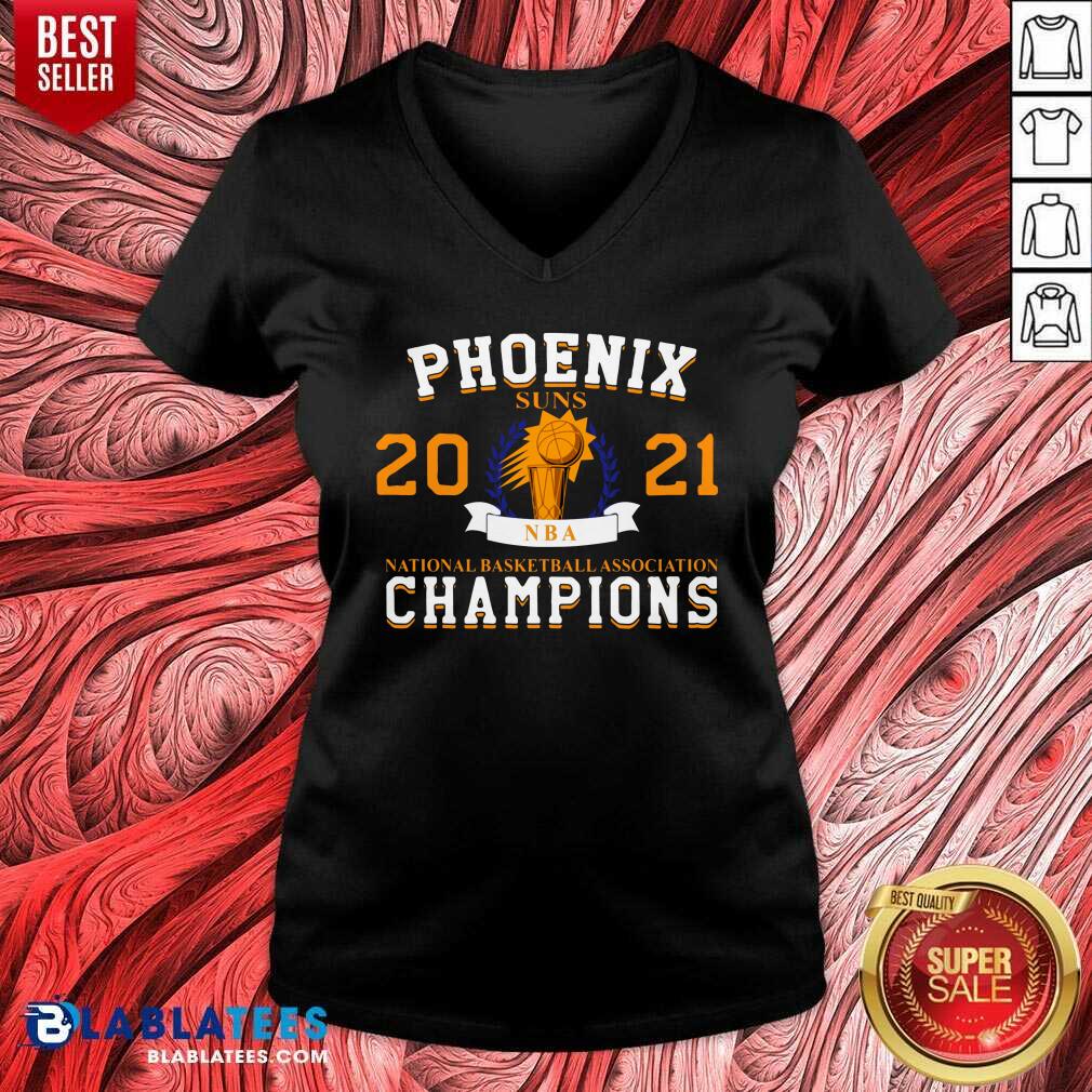 Phoenix Suns 2021 National Basketball Association Champions Shirt - Image 2