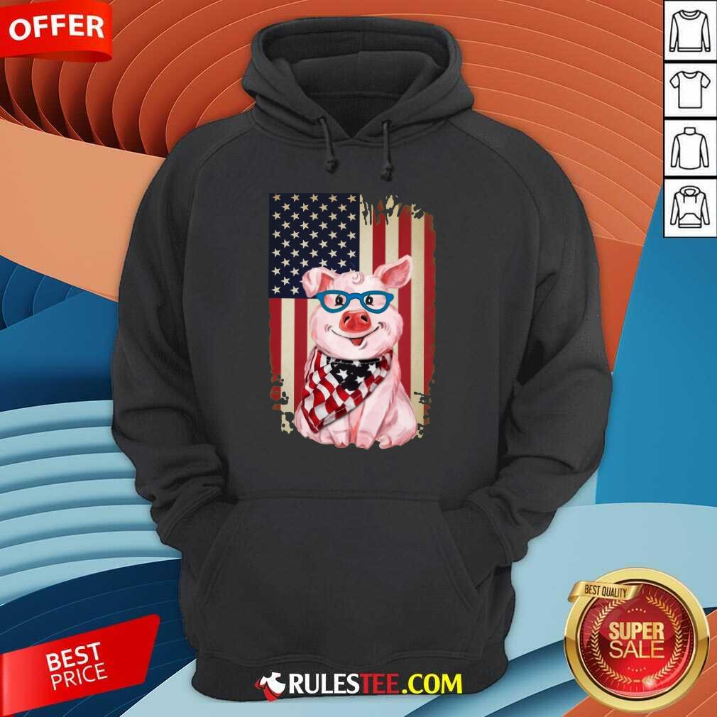 Pig American Flag Shirt - Image 4