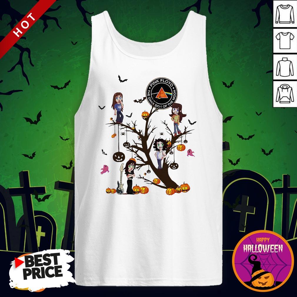 Pink Floyd The Dark Side Of The Moon Tree Halloween Shirt - Image 3