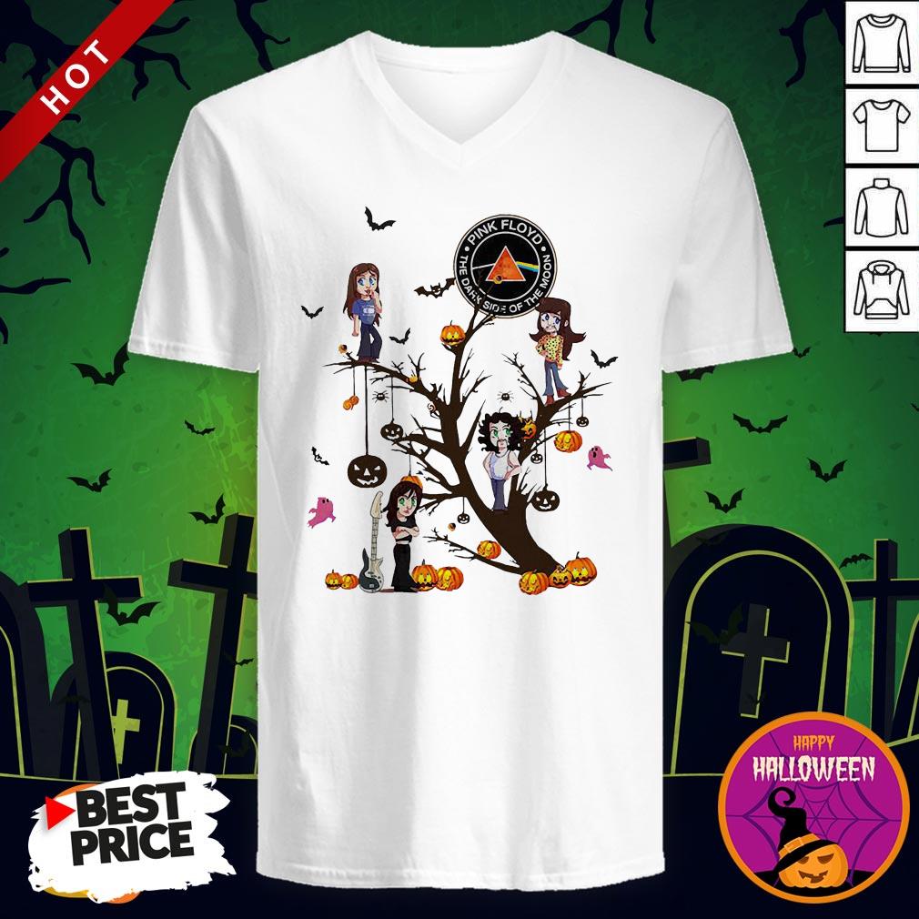 Pink Floyd The Dark Side Of The Moon Tree Halloween Shirt - Image 2