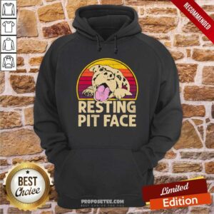 Alternative view of Pitbull Resting Pit Face Shirt