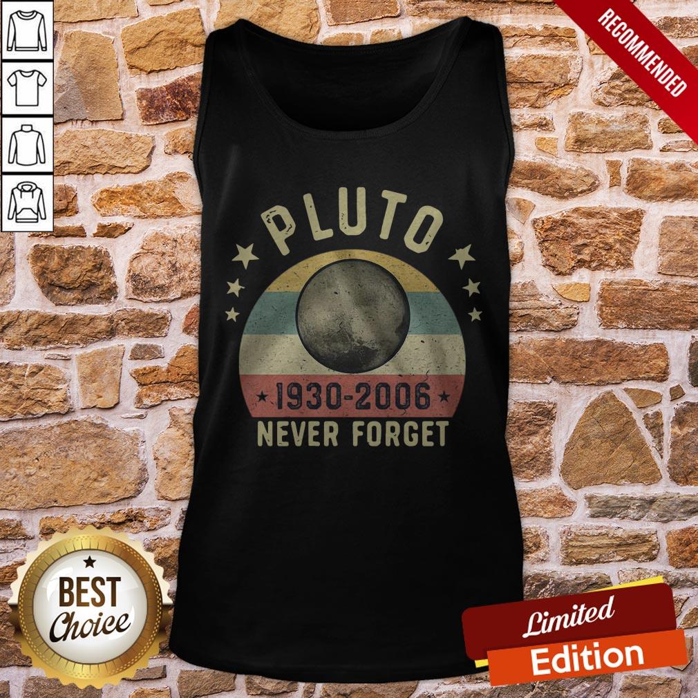 Pluto 1930-2006 Never Forget Shirt - Image 3