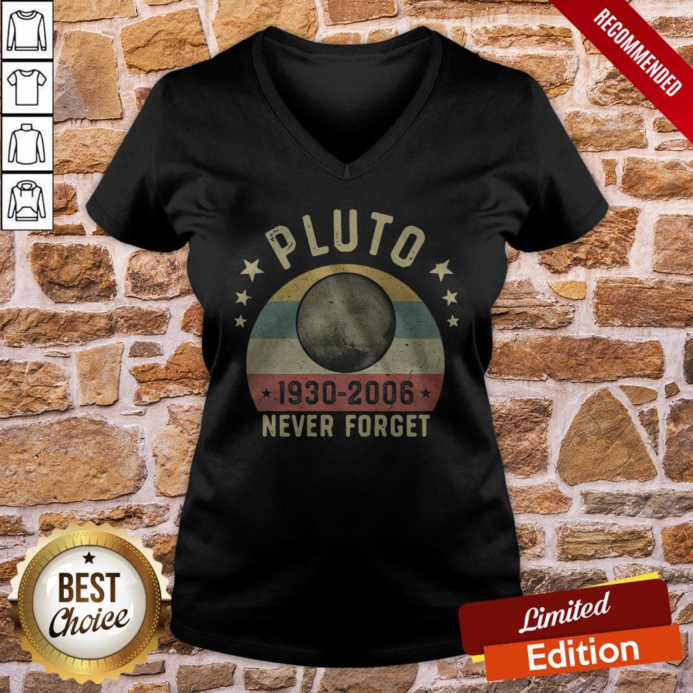 Pluto 1930-2006 Never Forget Shirt - Image 2