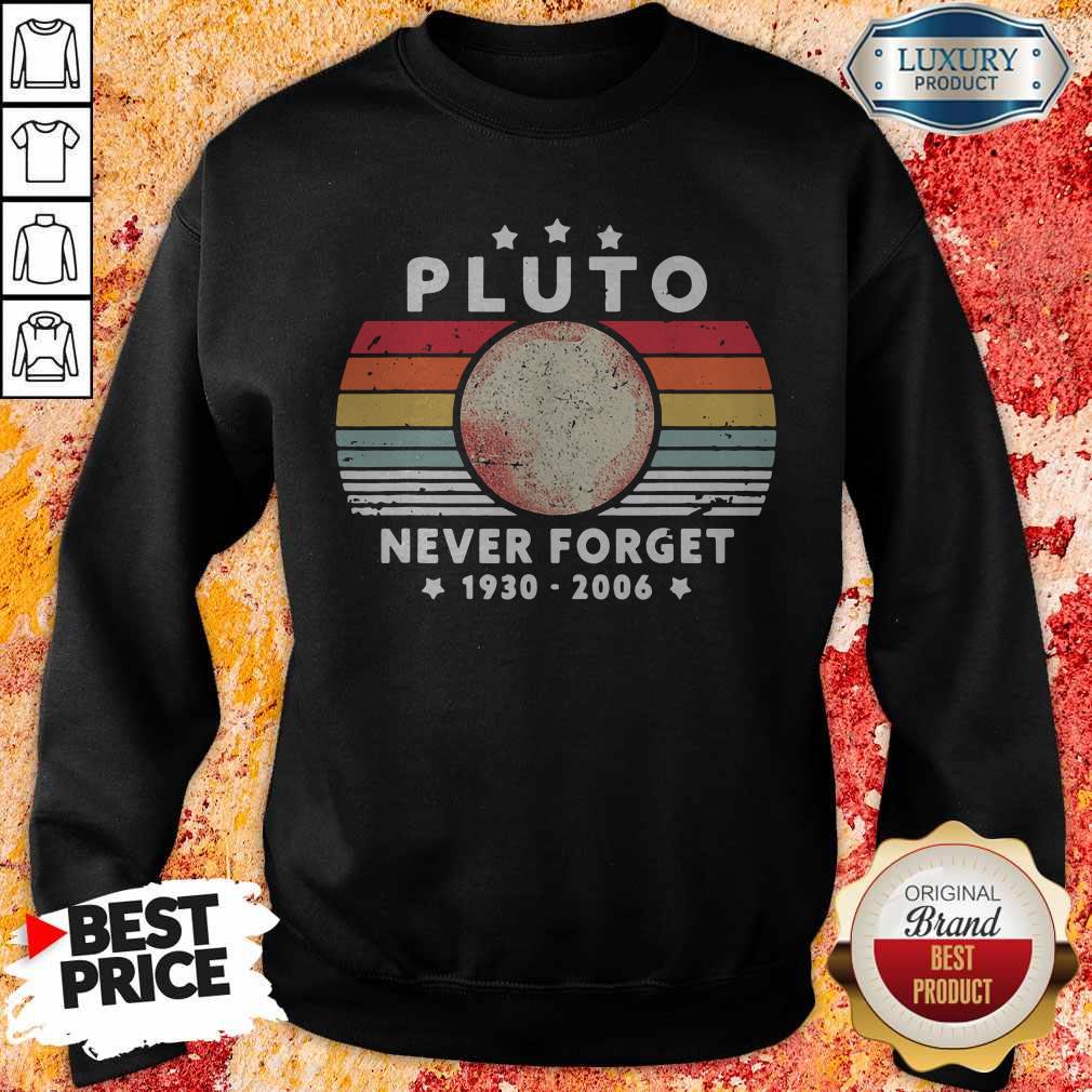 Pluto Never Forget 1930 2006 Vintage Shirt - Image 5